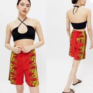Urban Outfitters Ally Printed Pull-On Short Size XS